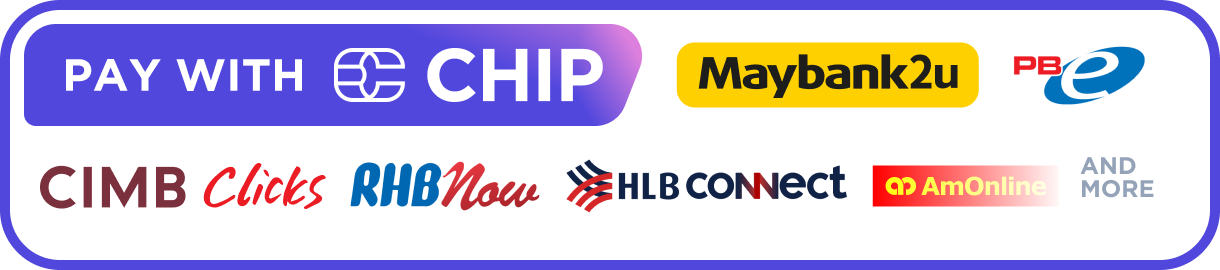 Bayaran Online Banking FPX - CHIP (Fast Delivery)
