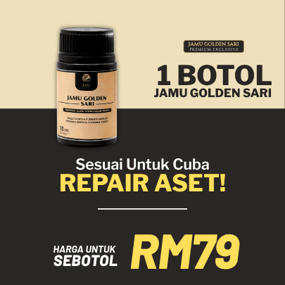 Set 1 Botol Jamu Golden Sari